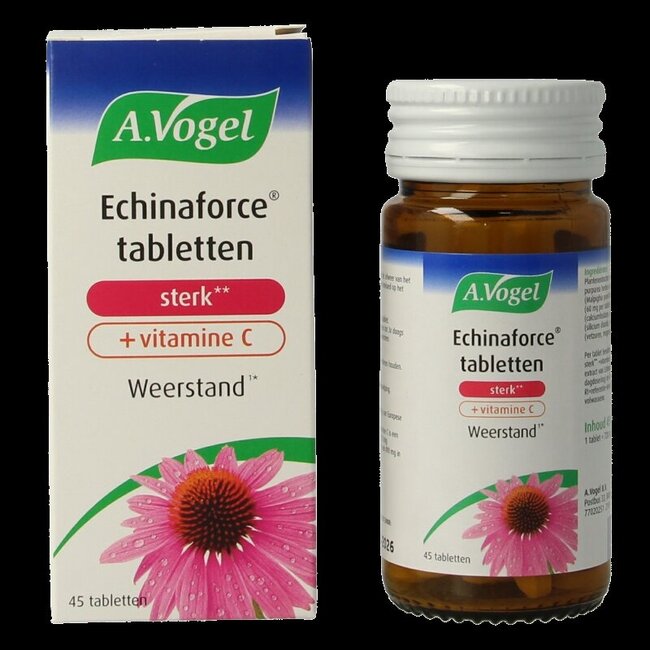 Echinaforce forte + vitamine C 45 comprimés