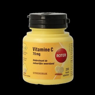 Roter Vitamine C 70mg kauwtablet 200 Kauwtabletten