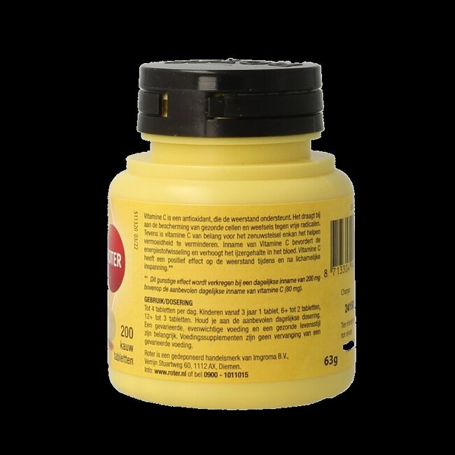 Vitamine C 70mg kauwtablet 200 Kauwtabletten
