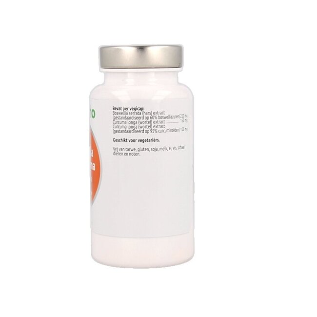 Boswellia 250 mg et Curcuma 250 mg 60 Gélules