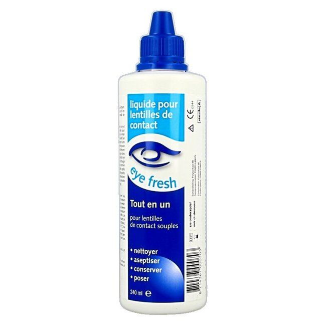 Alles-in-1 vloeistof zachte lenzen 240 Milliliter