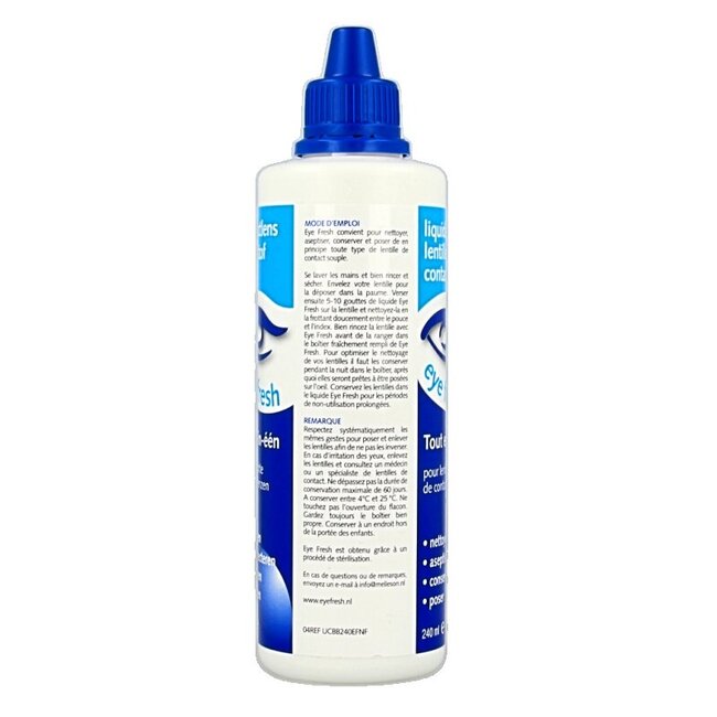 Solution tout-en-un pour lentilles souples 240 ml