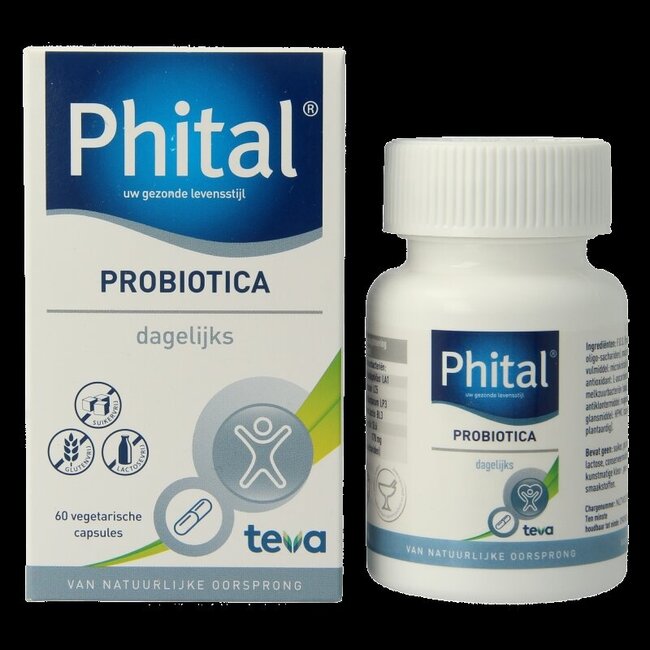 Probiotica daily 60 Vegetarische capsules
