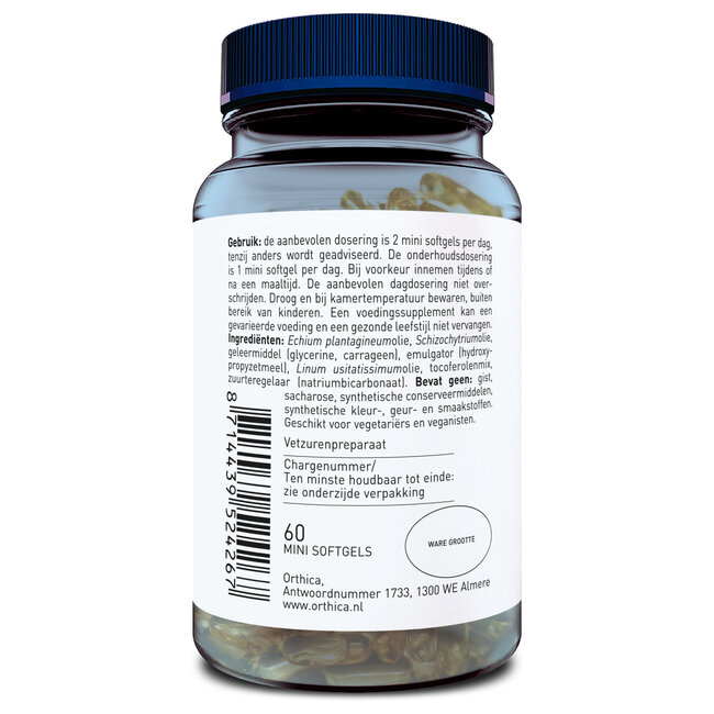 Oméga 3 vegan 60 capsules molles