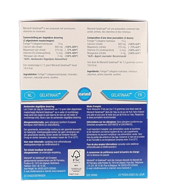 Classic (gelatinaat) 500 Gram