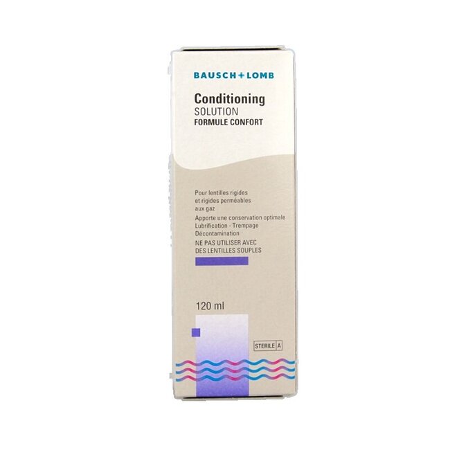 Conditioner lenzenvloeistof harde lenzen 120 Milliliter