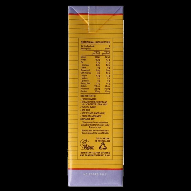 Bonsoy sojadrink 1 Liter