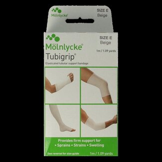 Tubigrip Bandage tubulaire élastique Tubigrip Taille E couleur chair 1547 1 unité
