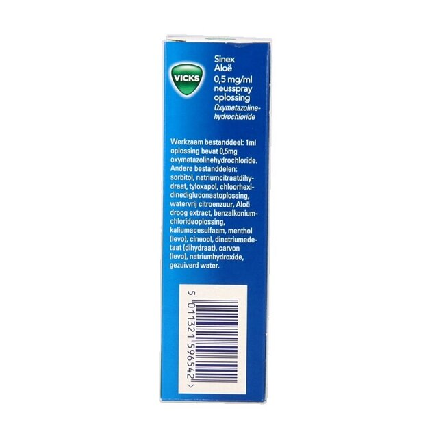 Vicks Sinex Aloe spray nasal 15 ml