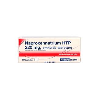 Healthypharm Naproxène sodique 220 mg 10 comprimés