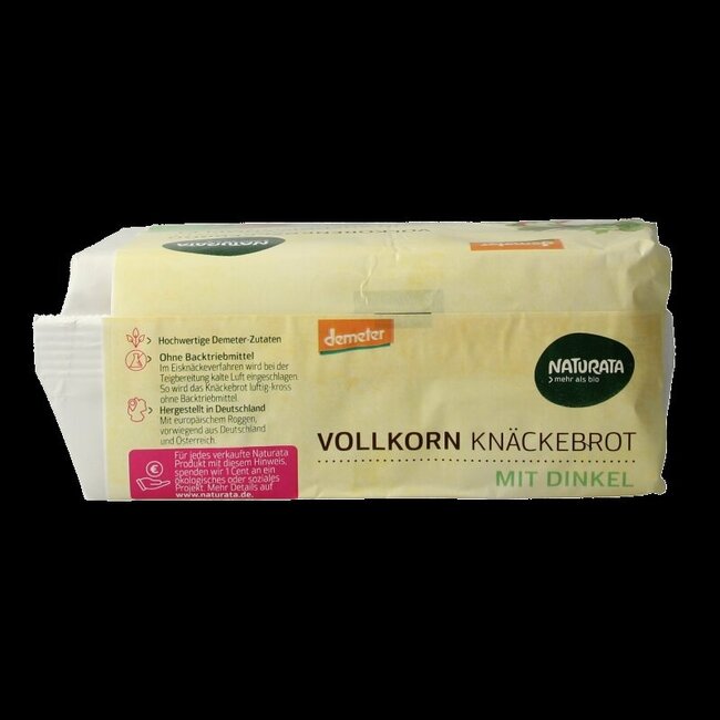 Knackebrod spelt demeter bio 250 Gram