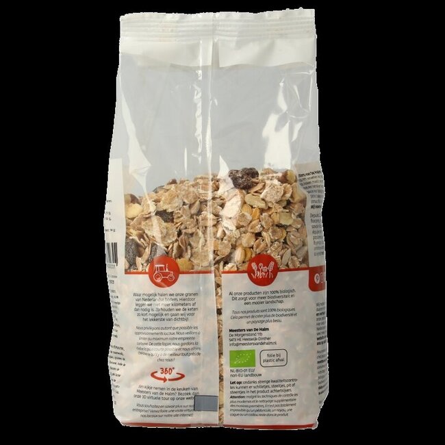 Muesli spelt extra rijk bio 575 Gram