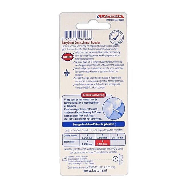 Easygrip type B 3-7mm 6 Stuks