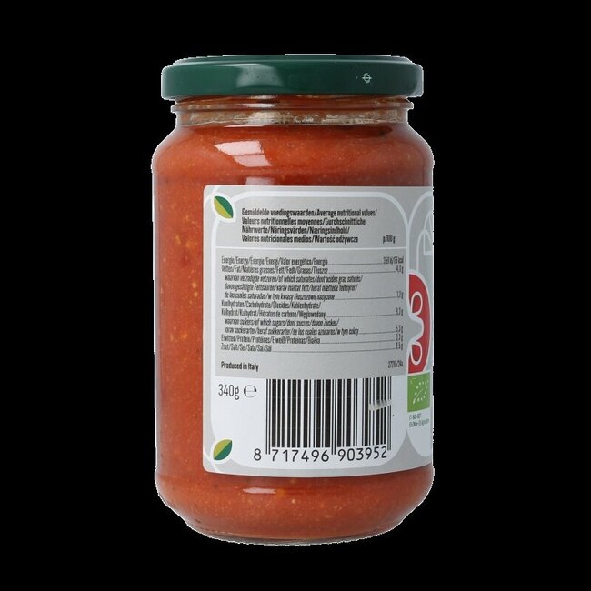 Sauce pour pâtes à la ricotta bio 340 g