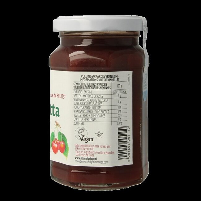 Kersenjam bio 250 Gram