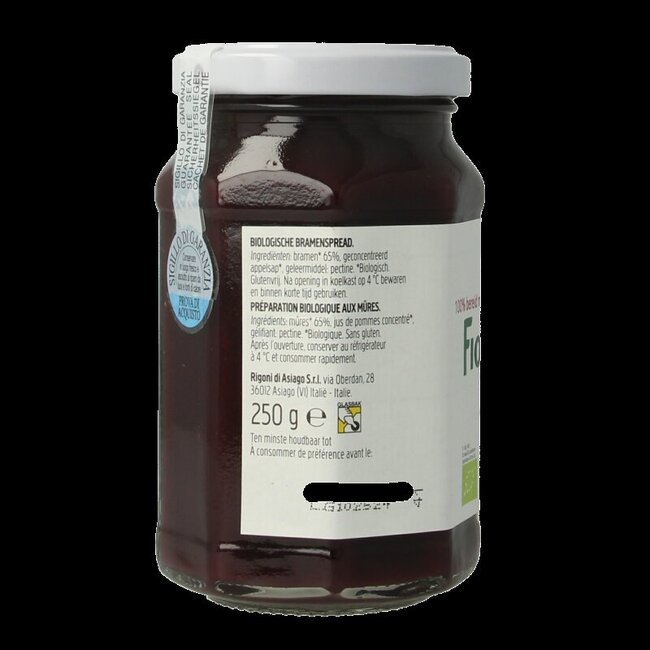Confiture de mûres bio 250 g
