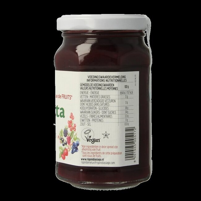 Bosvruchtenjam bio 250 Gram