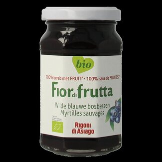 Fiordifrutta Blauwe bosbesjam bio 250 Gram