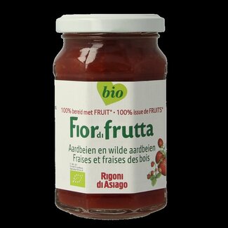 Fiordifrutta Aardbeienjam bio 250 Gram