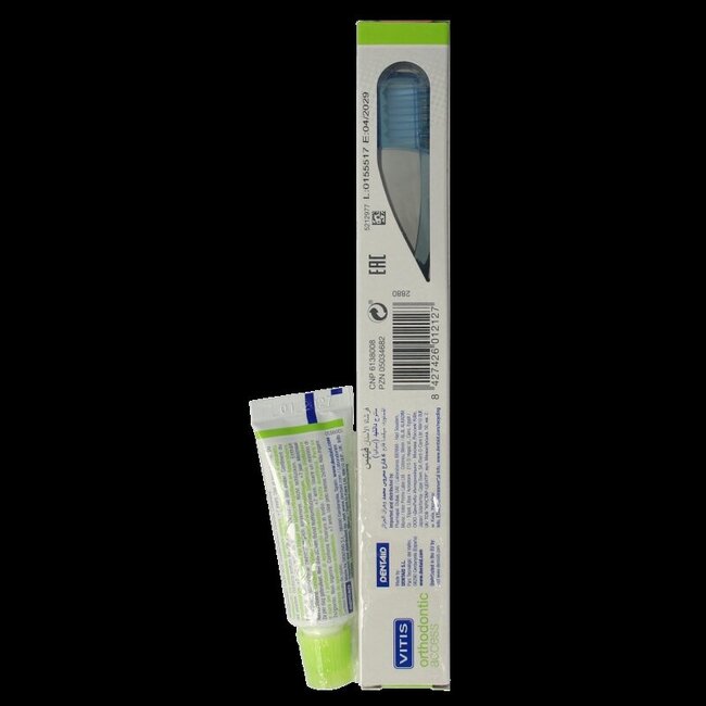 Orthodontic access borstel met sample tandpasta 1 Set