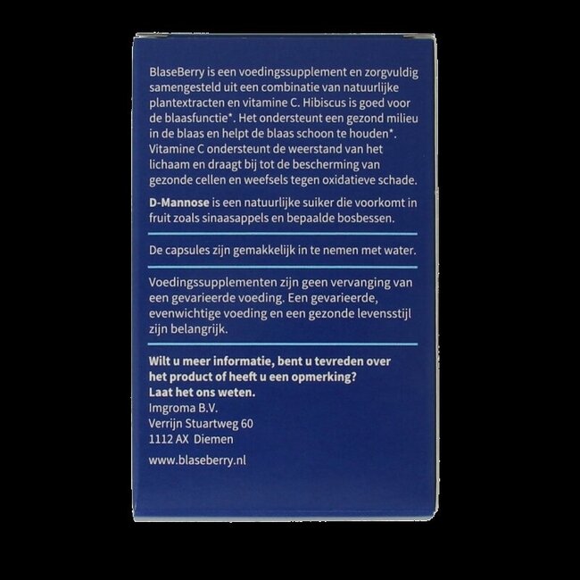 Cranberry D-Mannose & hibiscus 50 Capsules