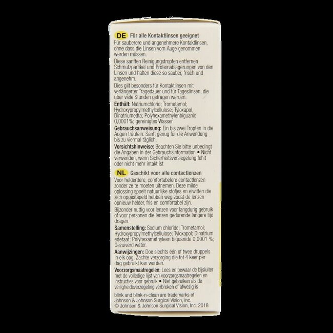 N clean oogdruppels 15 Milliliter