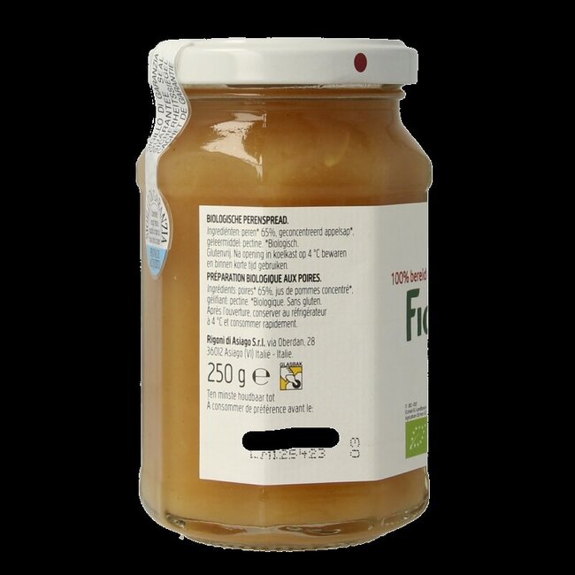 Confiture de poires bio 250g