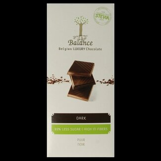 Balance Choco stevia tablet luxury puur 85 Gram