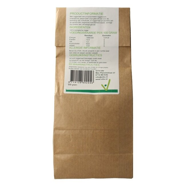 Farine de seigle bio 500 g