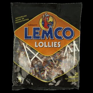Lemco Salmiak lollies 240 Gram
