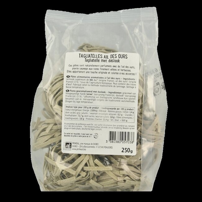 Tagliatelle daslook bio 250 Gram