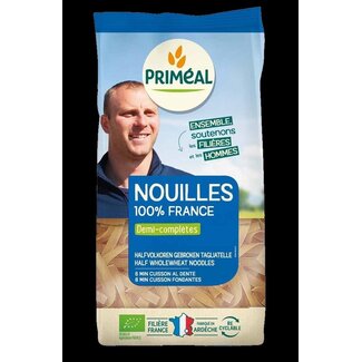 Primeal Nouilles demi-complètes bio 500 g