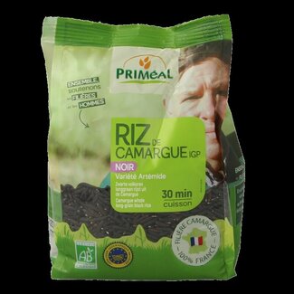 Primeal Riz noir complet long de Camargue bio 250 g