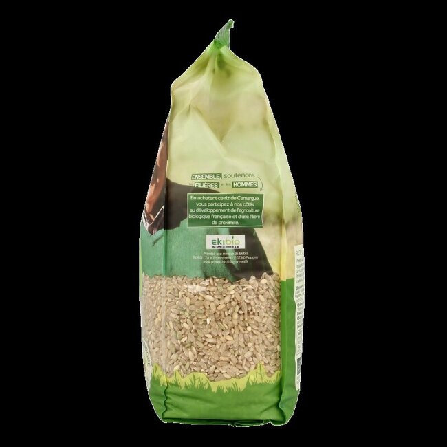Riz rond complet de Camargue bio 1 kg