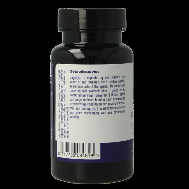 Vitamine B3 niacine sans flush 500 mg - 60 gélules végétales