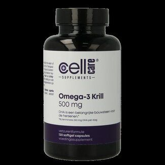 CellCare Omega-3 krill  120 Softgels