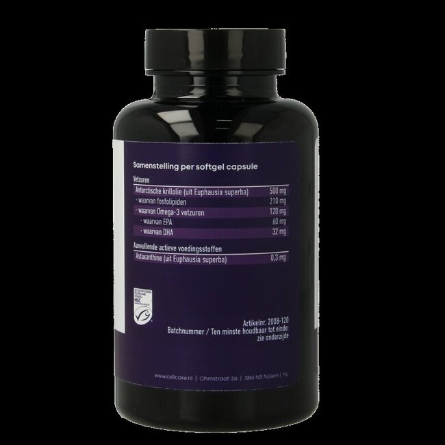 Omega-3 krill  120 Softgels