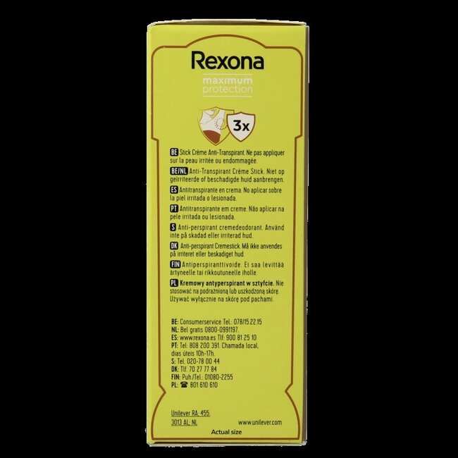 Déodorant maximum protection stress control 45 ml