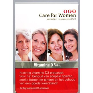 Care For Women Vitamine D forte 60 Capsules