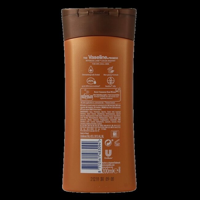 Lotion corporelle au beurre de cacao 200 ml