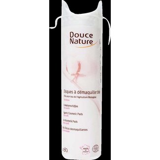 Douce Nature Disques de coton bio 80 pièces
