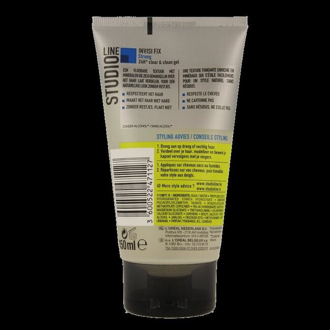 Studio Line Invisible Fix Gel Strong 150 ml