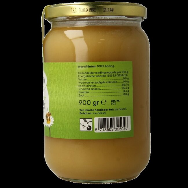 Weidebloemen honing creme 900 Gram