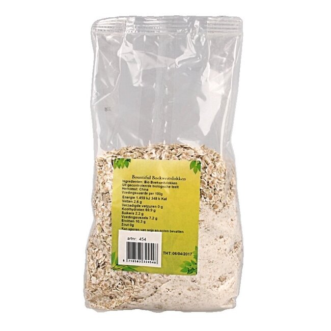 Flocons de sarrasin sans gluten bio 500 grammes