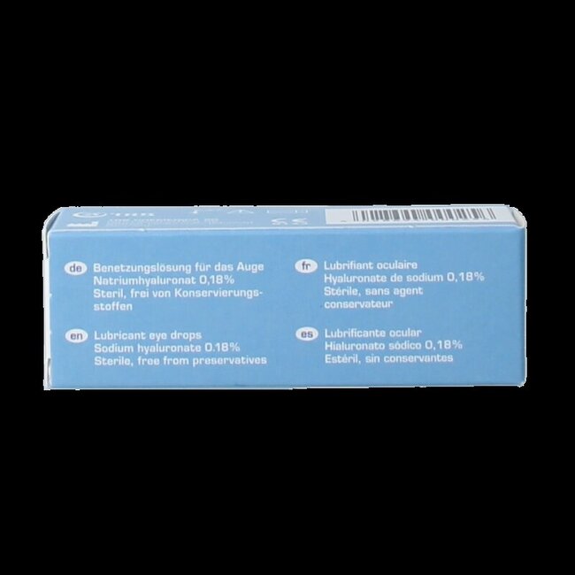 Gouttes oculaires multi 0,18 % 10 ml