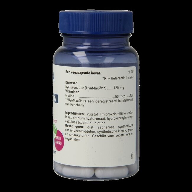 Acide hyaluronique 120 30 Capsules végétariennes