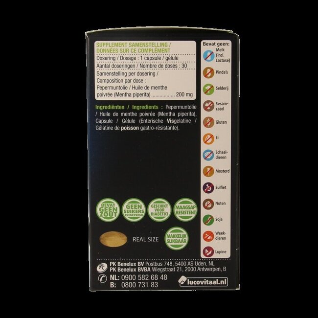 Pepermuntolie 30 Capsules