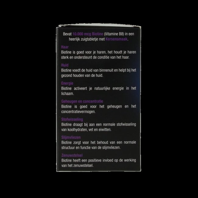 Biotine forte 60 Zuigtabletten