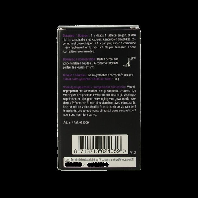 Biotine forte 60 Zuigtabletten