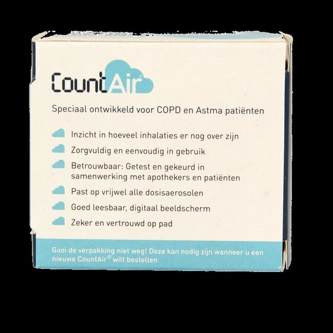 Countair wit 1 Stuks